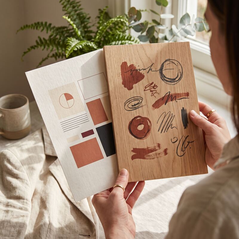 Comparing corporate and heritage sketch brand style boards side by side to match audience expectations Comparing corporate and heritage sketch brand style boards side by side to match audience expectations