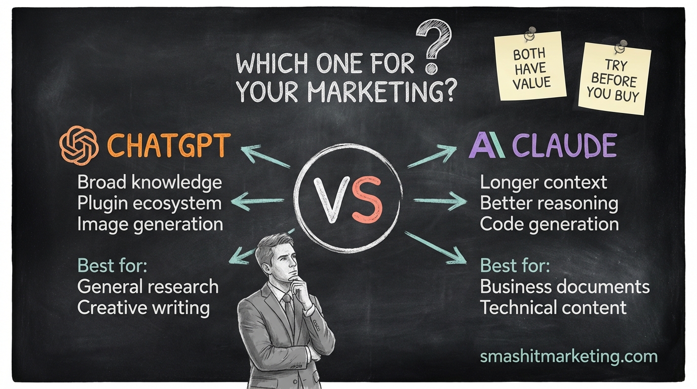 Claude vs ChatGPT for Marketing: Which AI Should Your Business Use?
